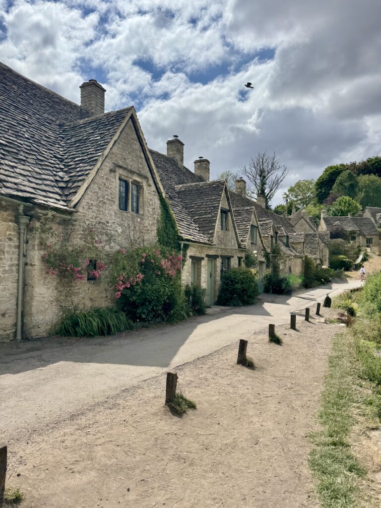 Bibury’s Arlington Row at the end of a Cotswolds walk